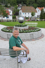 Helga Arntzen i Fredsparken 